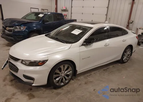 2016 Chevrolet Malibu Premier from USA, damaged, VIN 1G1ZH5SX4GF339626